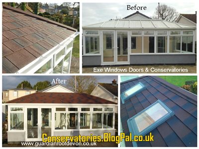 Victorian conservatory
 Before and After Picture