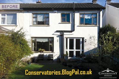 Victorian conservatory
 Before and After Picture