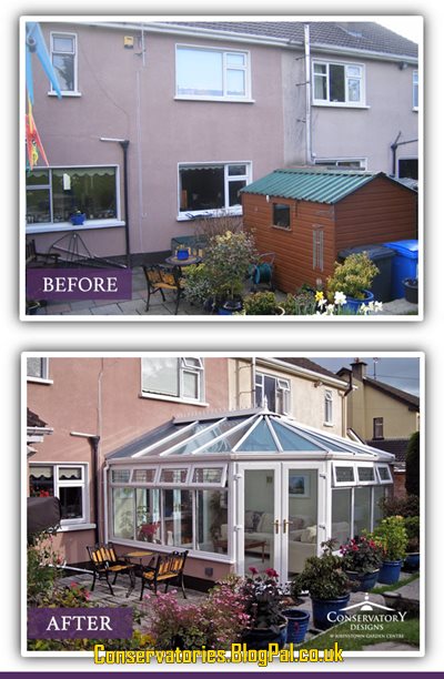 Before and After Conservatory
