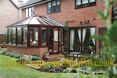Conservatory glass area